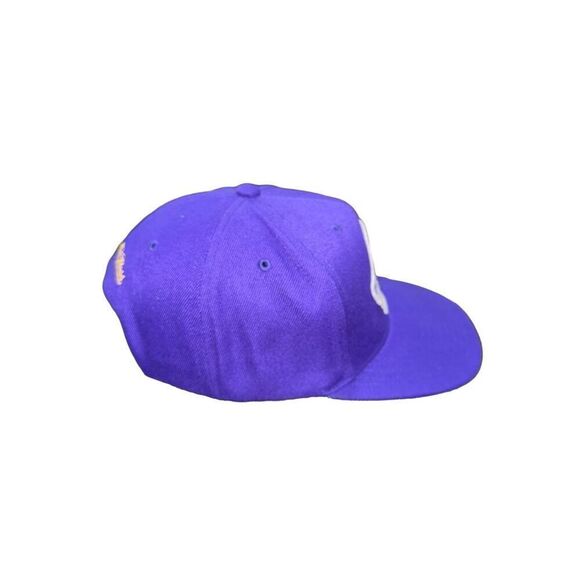 Los Angeles Lakers 80’s Back to Back Champs SnapBack Hat - Picture 3 of 7
